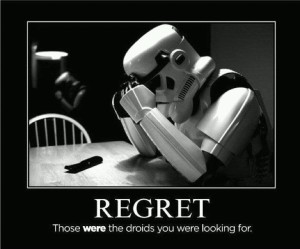 Star Wars Regret